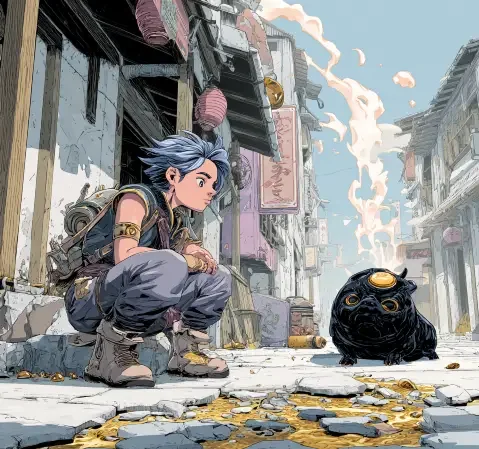 奇幻题材作品条目封面，虫虫漫画目录中的代表作品